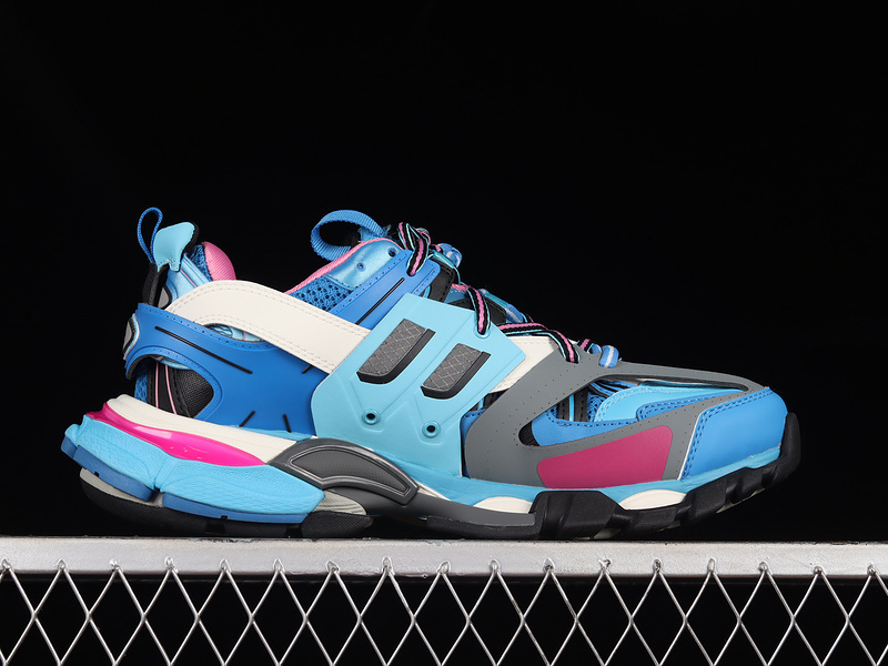 BALENCIAGA TRACK 【550】[W1GB54162]-[BA﹡LEN﹡CIAGA TRACK TESS S.GOMMA SNEAKER BLUE∕MULTI-COLOR]-[