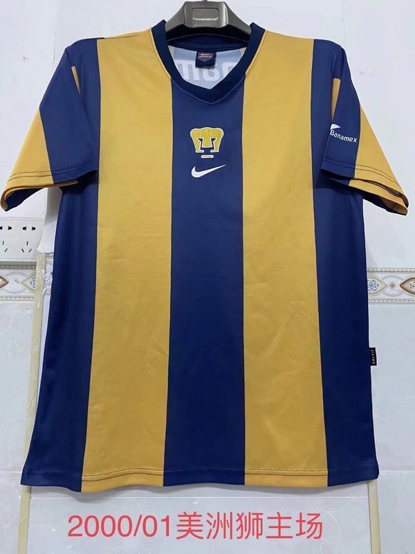 vintage Pumas retro soccer jersey 2000 maglia calcio maillot football camisetas futbol5