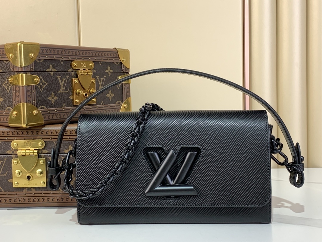 LV-Handbags m25336 Black∕Black buckle(74A2)