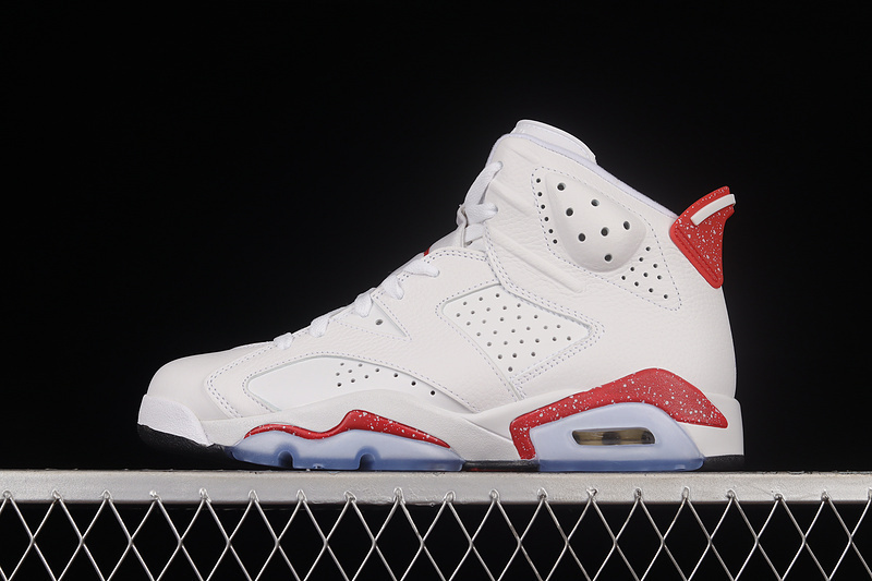 jordan 6 550 CT8529 162 AIR JORDAN 6 WHITE WHITE RED MAN 40 47.5 1403