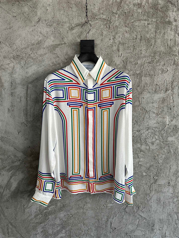 CASABLANCA Clothes CASABLANCA Silk Shirt Top Version $170(AF5D)