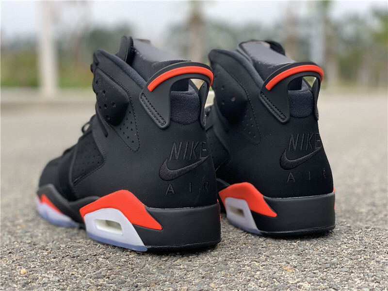 jordan 6 600 384664 060 HUPU AIR JORDAN 6 RETRO BLACK INFRARED 2019 RELEASE MAN 40.5 47.5 5B4