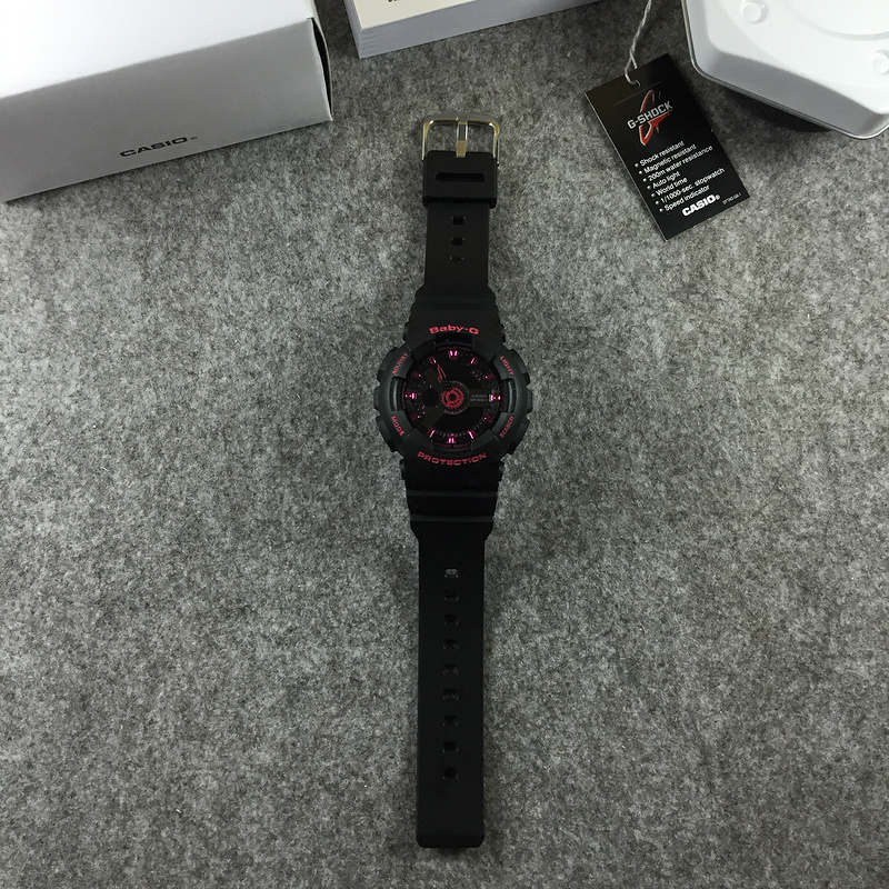 g shock original Casio G Shock Watch Baby G black roseF3C7