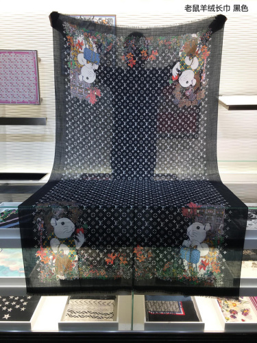 Brand Scarf and Blanket LV SCARF 200910K1C456
