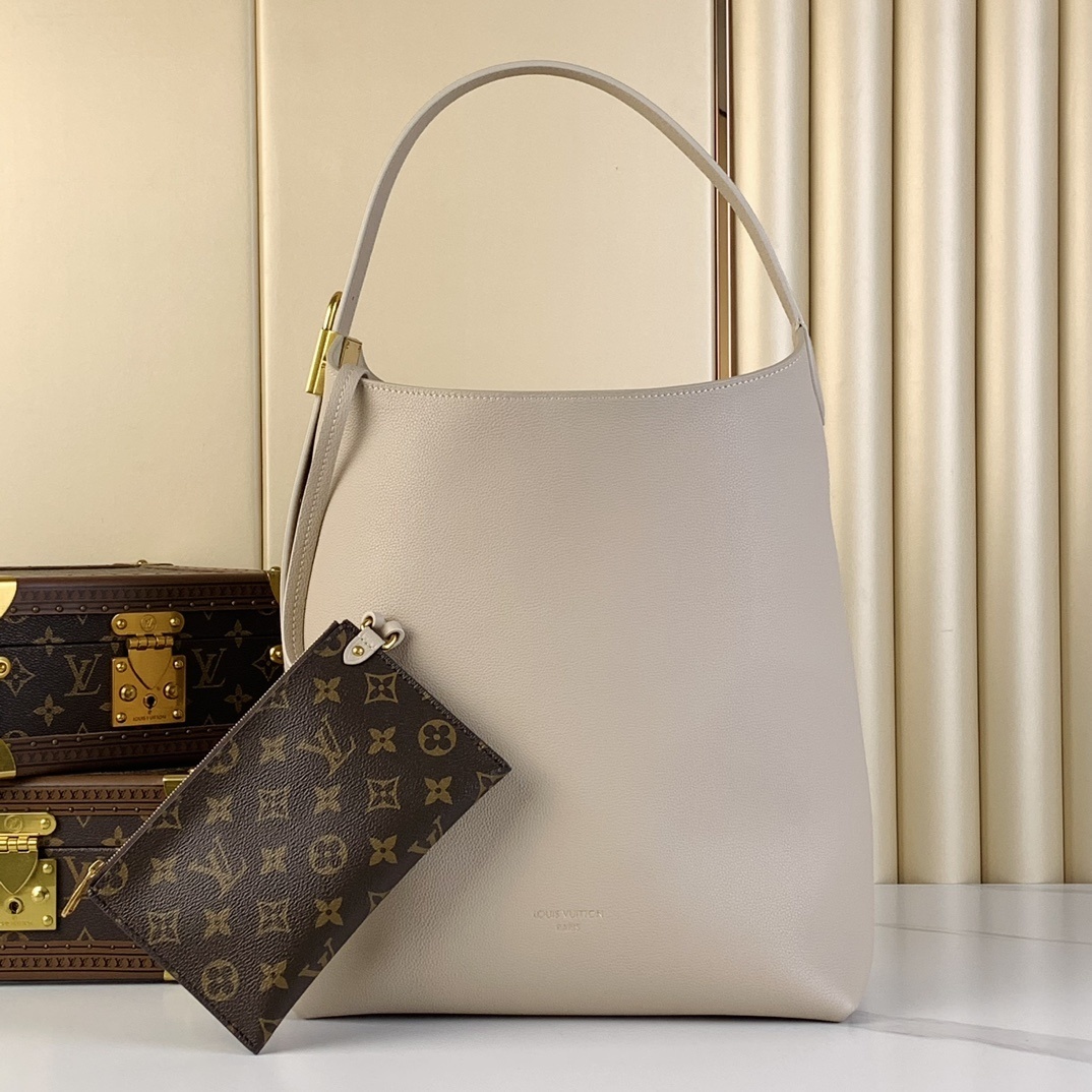 LV-Handbags M24856 M24974 Off-white (full leather inside and out)(196F)
