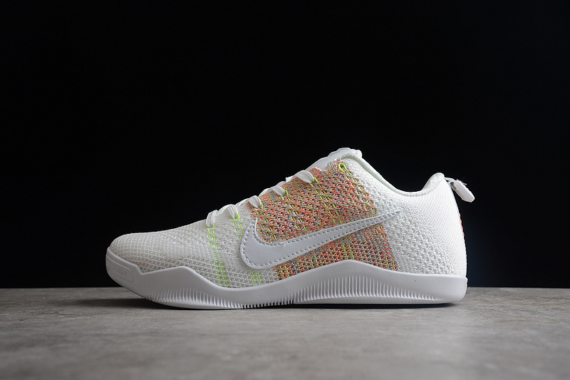 kobe 360 824463 199 KOBE 11 ELITE LOW 4KB WHITE MULTI COLOR WHITE MAN 40 46 612A