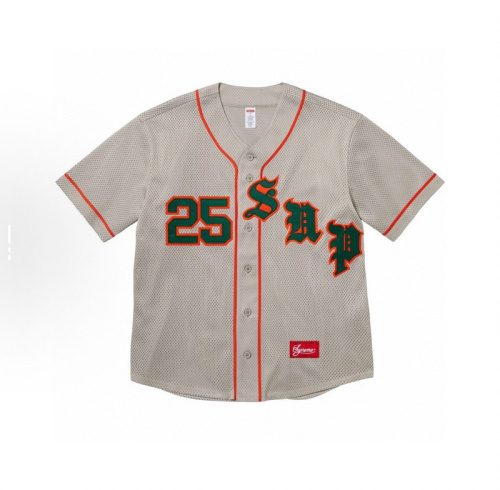 SUPREME Supreme SS25 WEEK5 Old English Baseball Jersey353B
