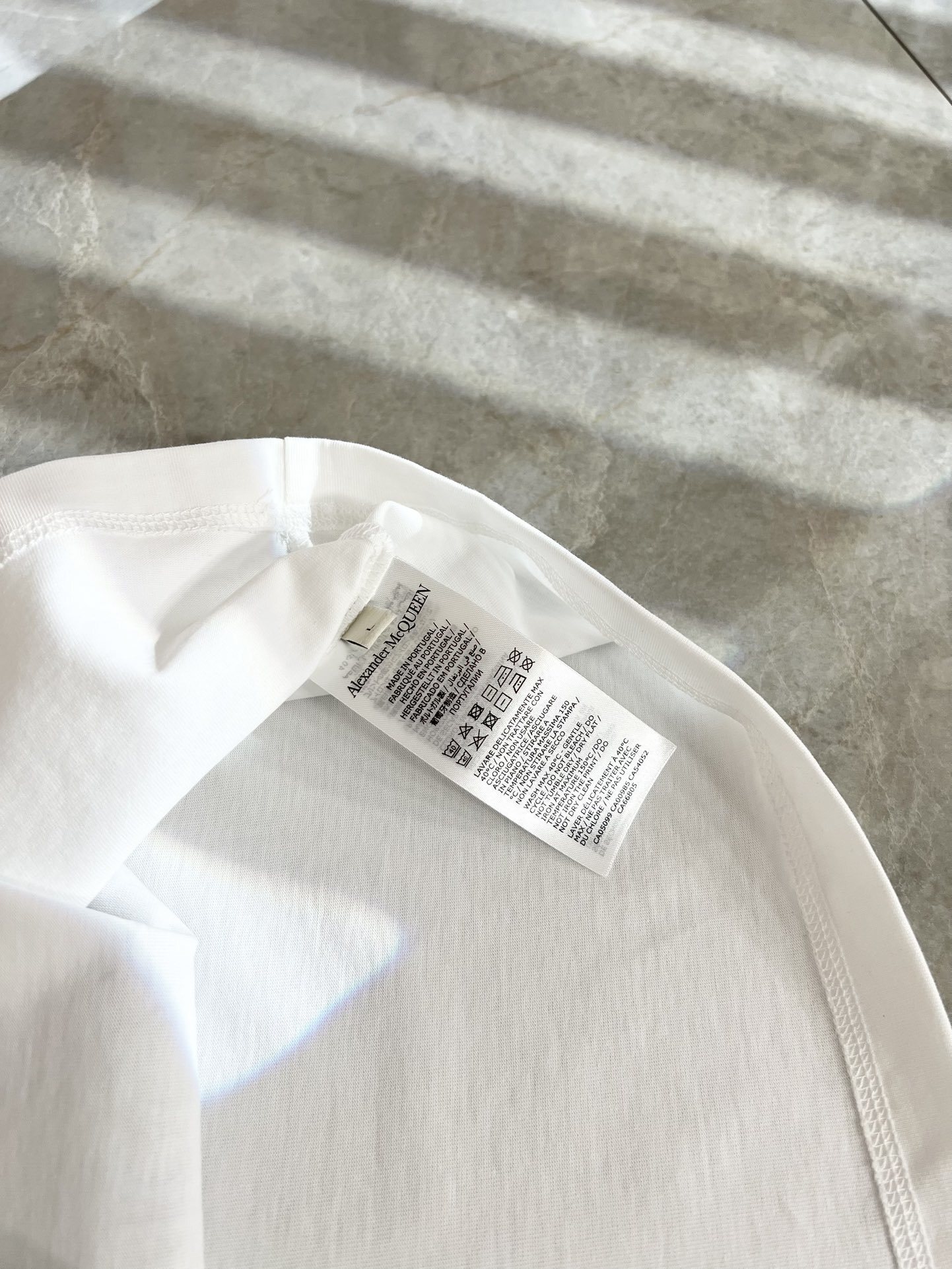mc628071 alexandder mcqueen t-shirts 2024ss