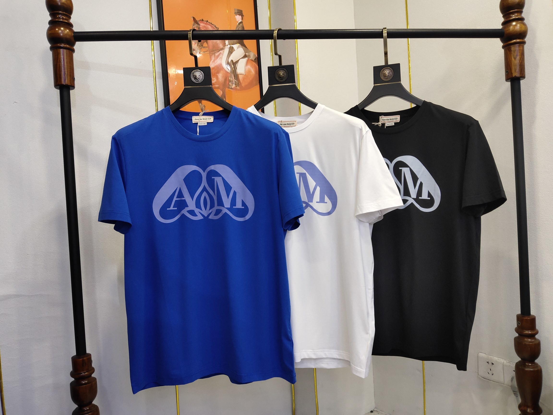 mc628039 alexandder mcqueen t-shirts 2024ss