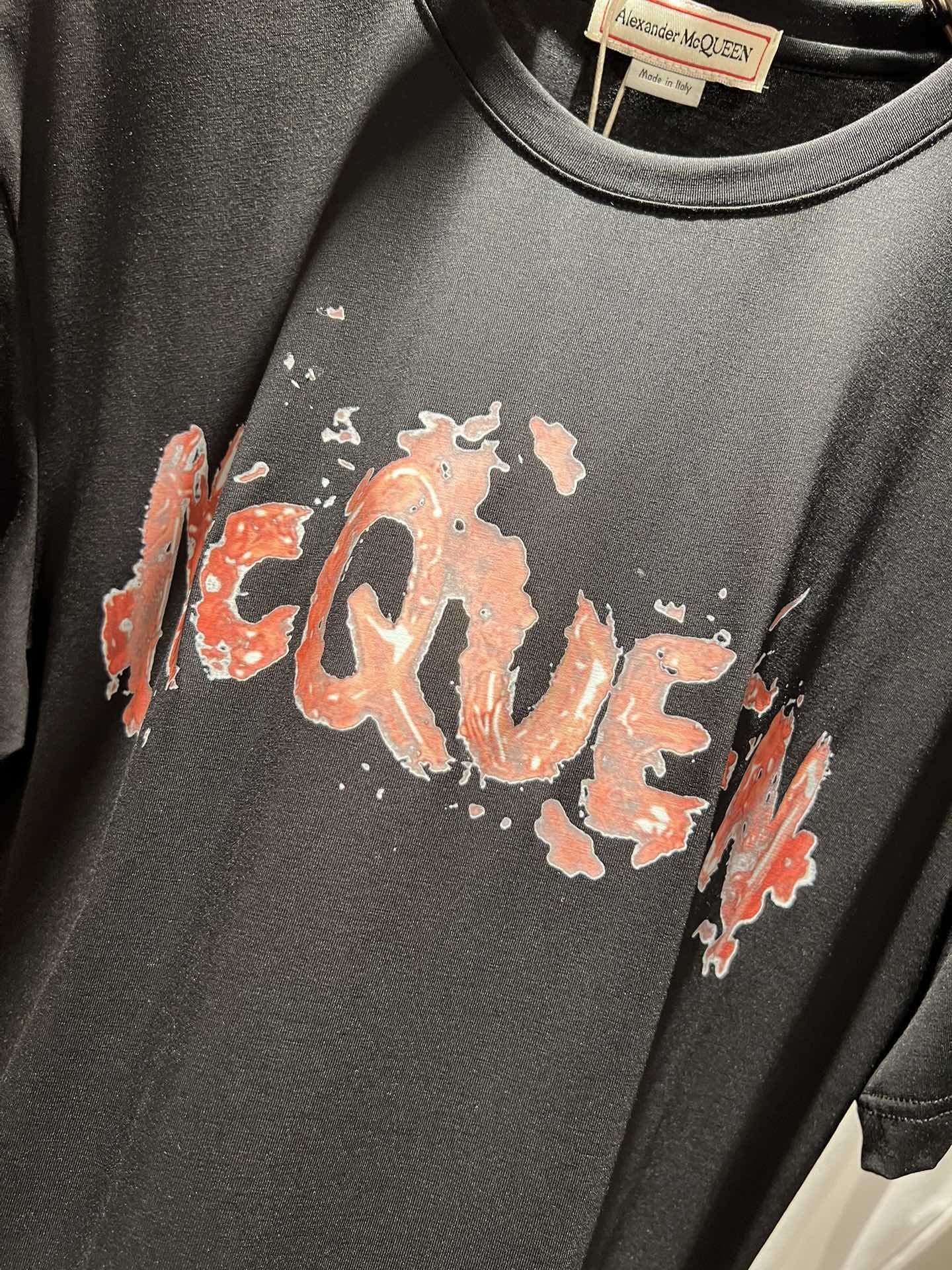 mc628059 alexandder mcqueen t-shirts 2024ss