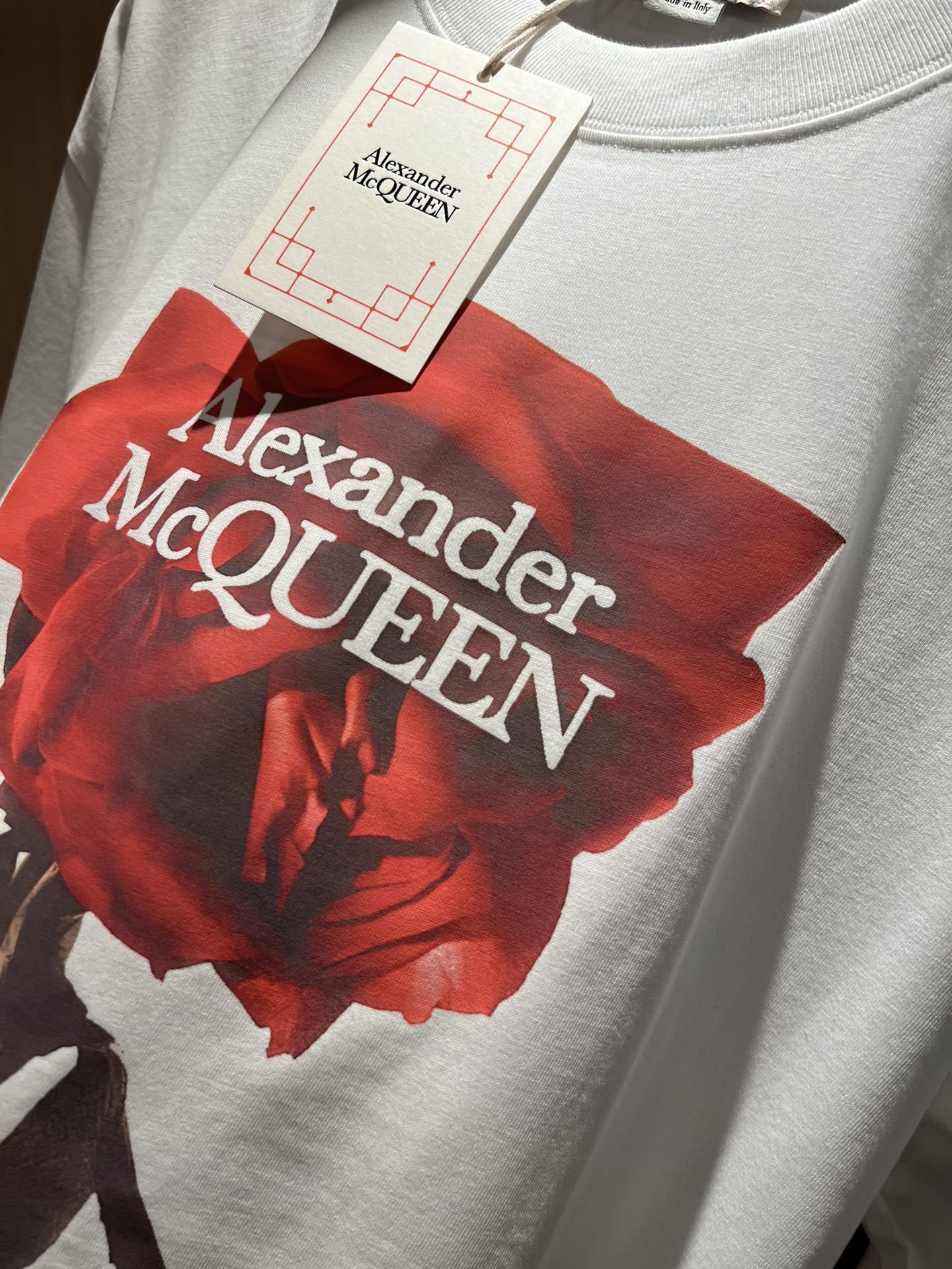 mc628072 alexandder mcqueen t-shirts 2024ss