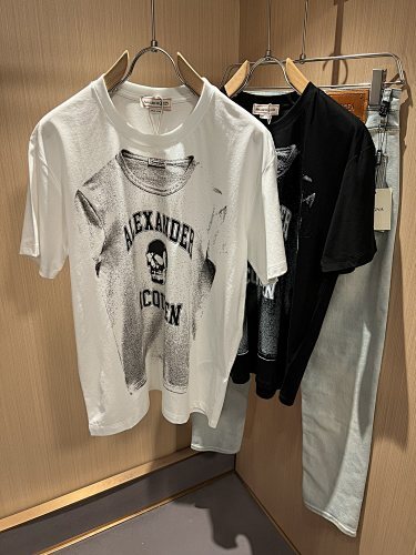 mc628054 alexandder mcqueen t-shirts 2024ss