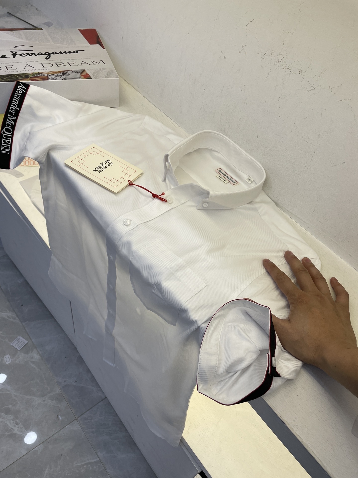 mc628019 alexandder mcqueen t-shirts 2024ss