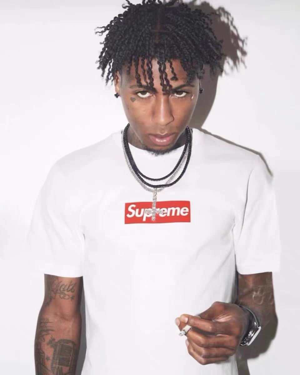 NBA男孩T恤 SUPREME 23FW NBA YOUNGBOY PHOTO TEE