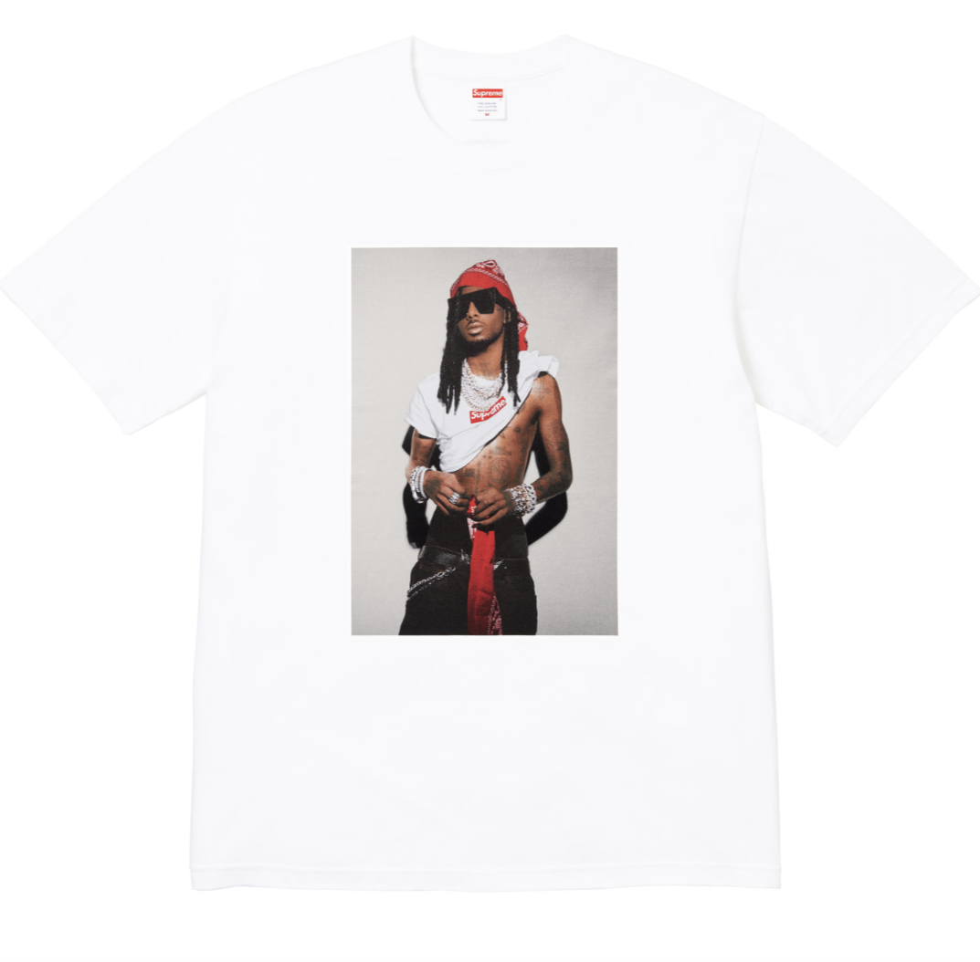 玩少卡蒂T恤 SUPREME FW25 PLAYBOI CARTI PHOTO TEE