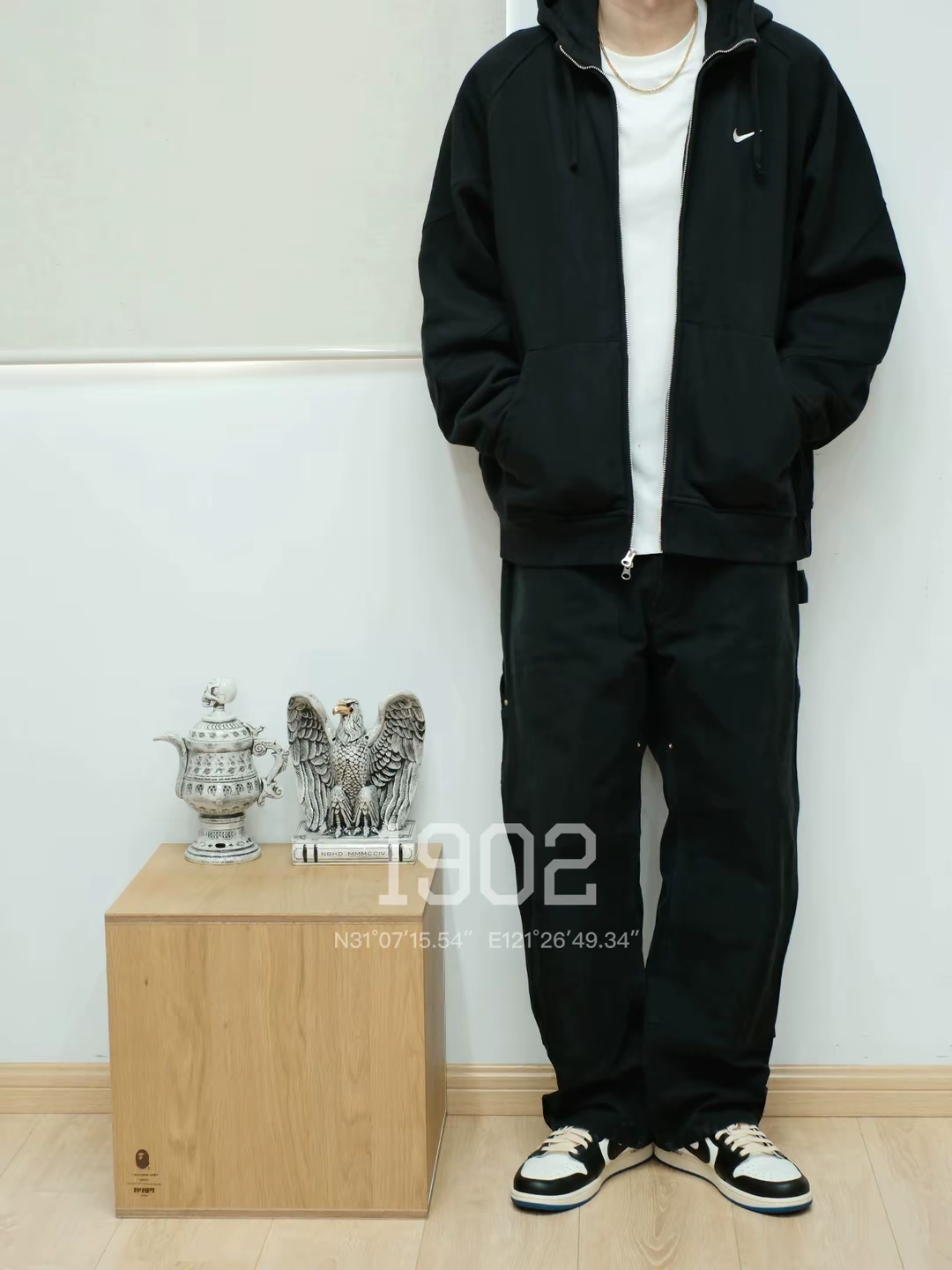 耐克卫衣 SUPREME X NIKE SWEATSHIRT