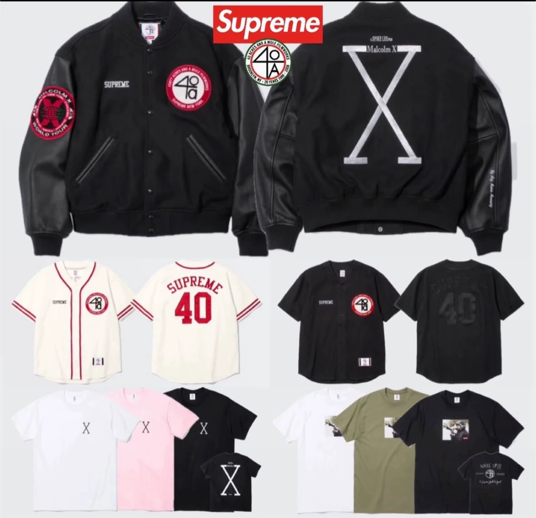 40棒球T恤 SUPREME SS25 40 Acres Twill Baseball Jersey