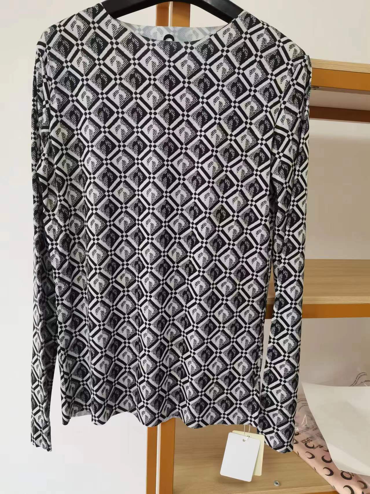 Moon Diamant Print Top