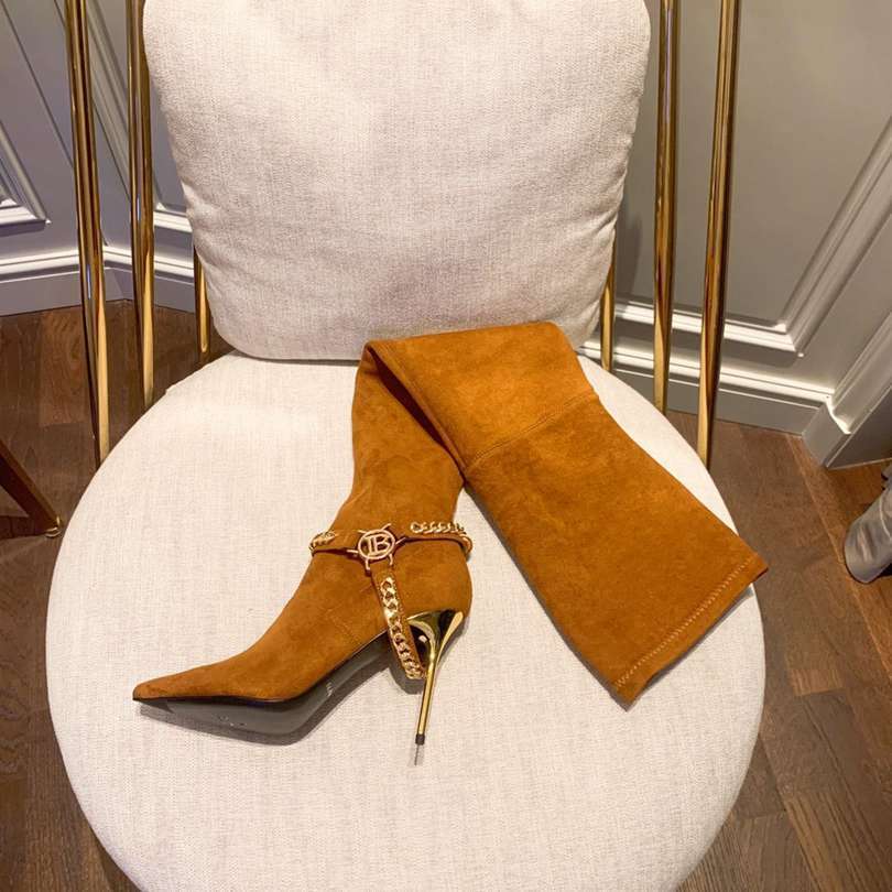 6550490 巴尔曼秋冬长靴 跟高：9.5cm 35－41(40 41定做不退换）