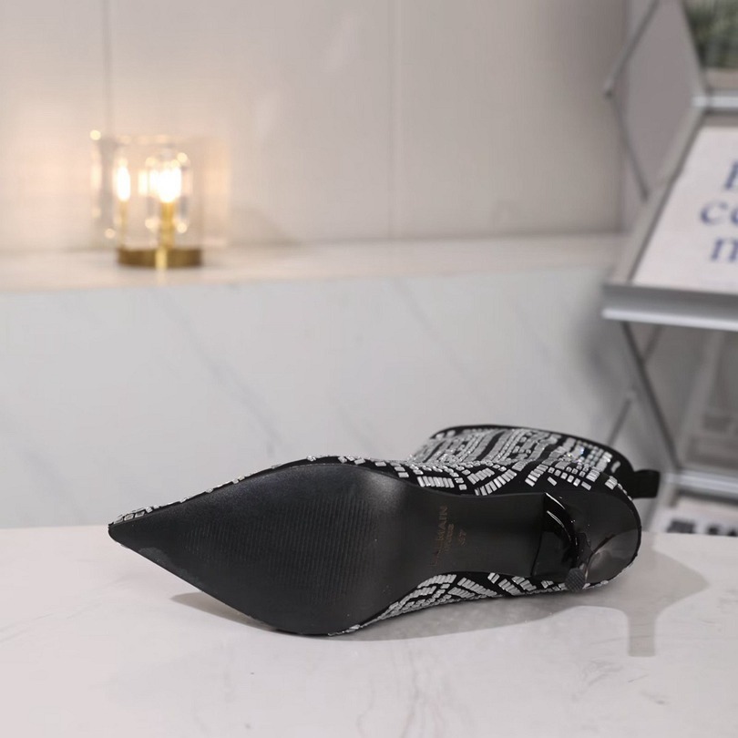 Av5710310 35-42码， 巴尔曼时尚细高跟短靴