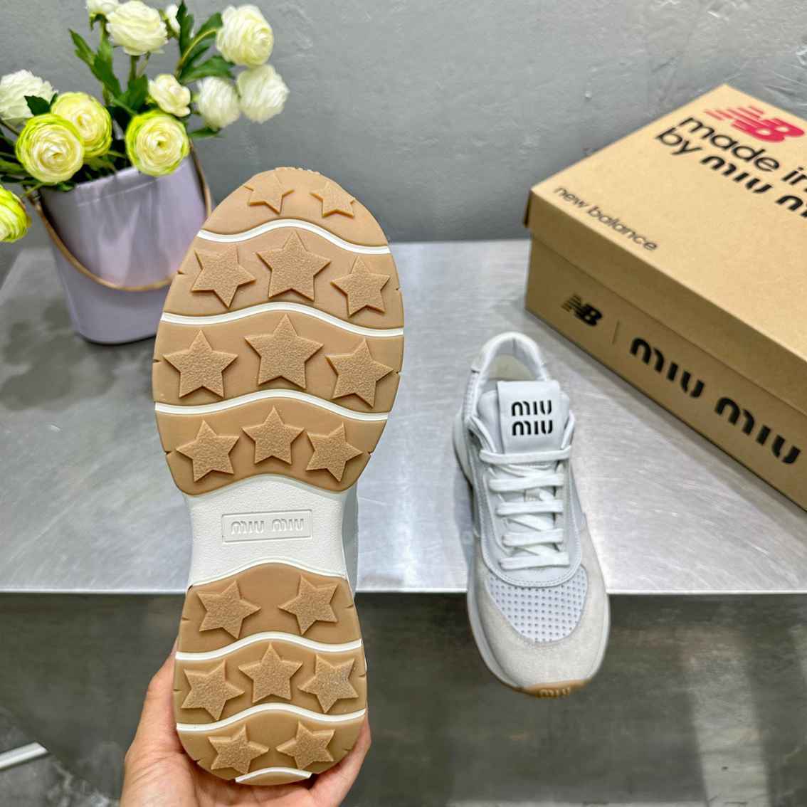 B8127270 🔥 缪缪💥爆款 漂白 做旧 复古小脏鞋 35-40