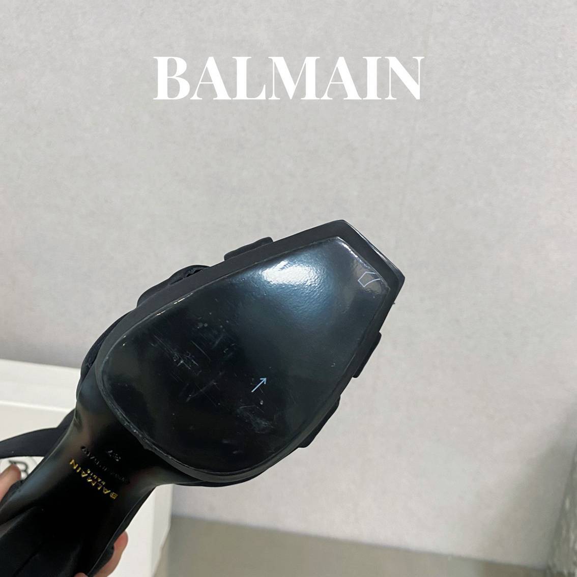 B8103400 Balmain巴尔曼Ava厚底凉鞋35-39