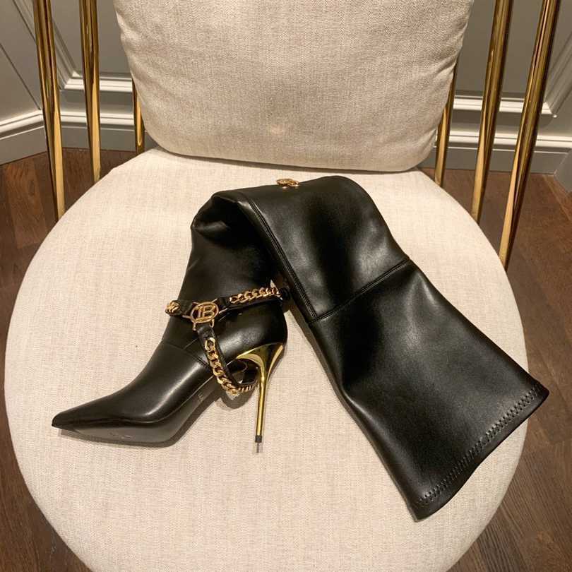 6550490 巴尔曼秋冬长靴 跟高：9.5cm 35－41(40 41定做不退换）