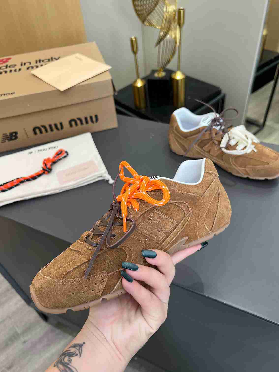 Aa5501290 MiuMiu缪缪 x New Balance NB530👫情侣款 35-*45