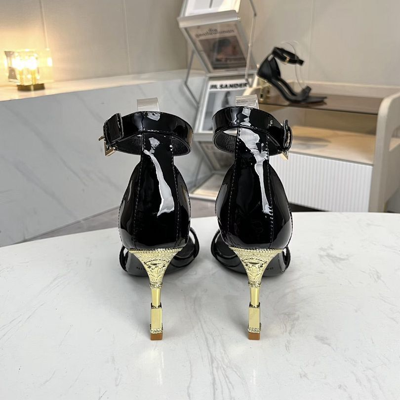 Av5710210 35-42码， 巴尔曼BALMAIN新款女士尖头细高跟凉鞋，35-40