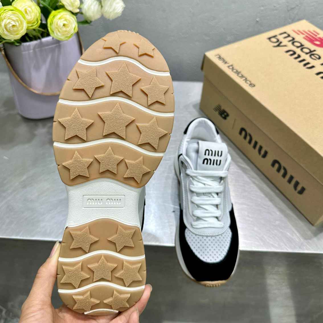 B8127270 🔥 缪缪💥爆款 漂白 做旧 复古小脏鞋 35-40