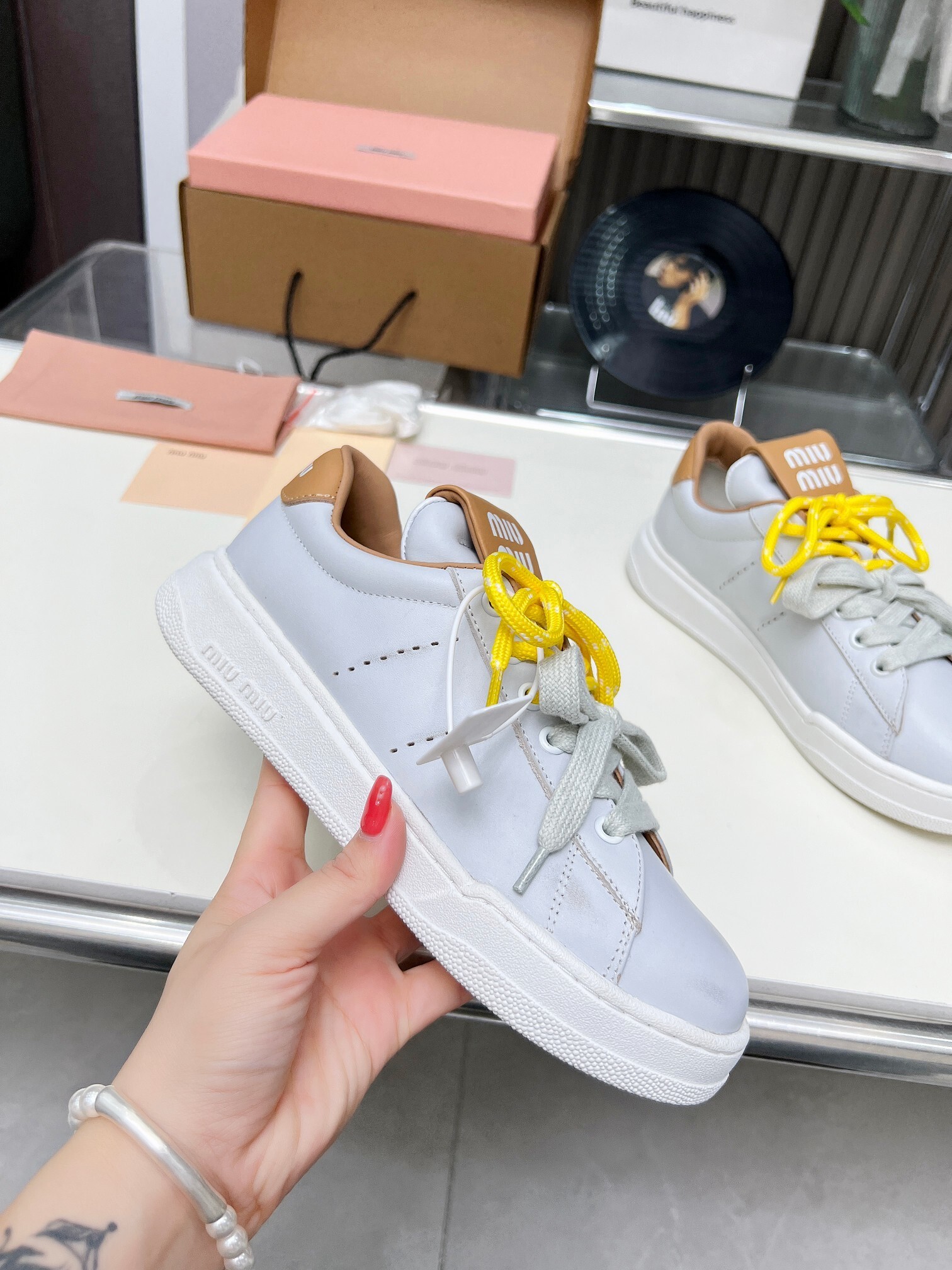 B8127280🔥🔥🔥🔥顶级版本MiuMiu 缪缪秋冬季 休闲鞋 35-40