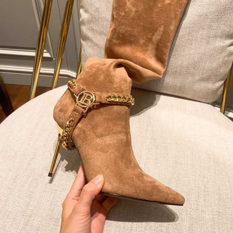 6550490 巴尔曼秋冬长靴 跟高：9.5cm 35－41(40 41定做不退换）