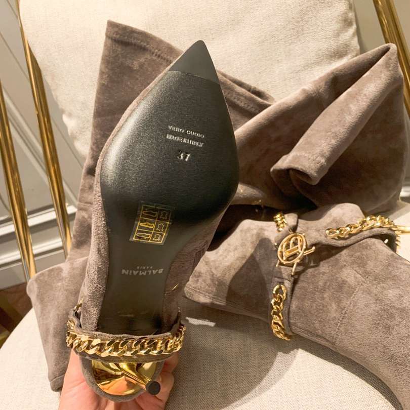 6550490 巴尔曼秋冬长靴 跟高：9.5cm 35－41(40 41定做不退换）