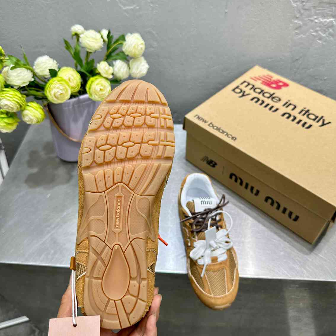 B8127270🔥情侣款👫MiuMiu缪缪 x New Balance NB530 休闲 运动鞋35-45