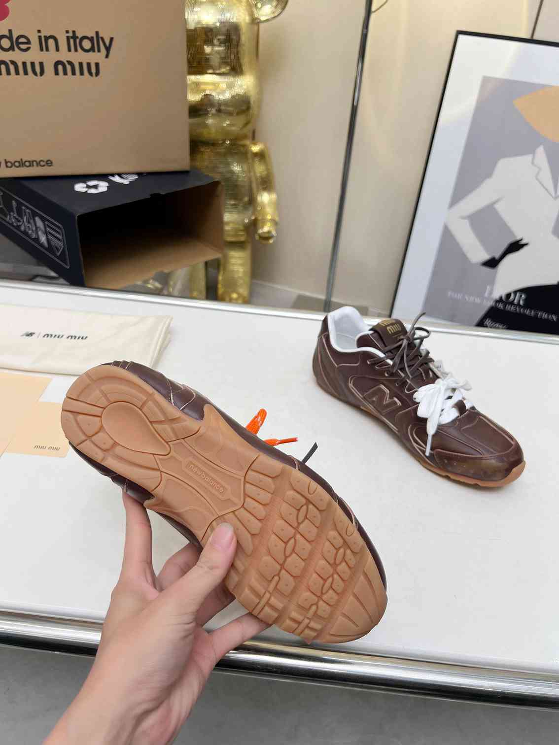 B8127280🔥情侣款👫MiuMiu缪缪 x New Balance NB530 休闲 运动鞋 35-45