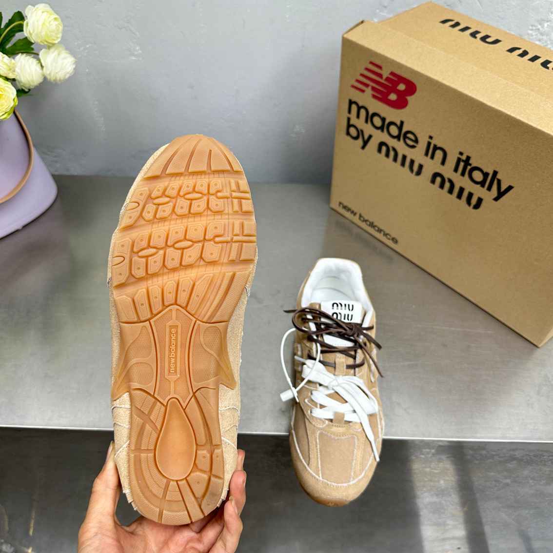 B8127270🔥情侣款👫MiuMiu缪缪 x New Balance NB530 休闲 运动鞋 35-45