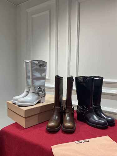 Ag5751 走秀款·复古机车靴 35-39