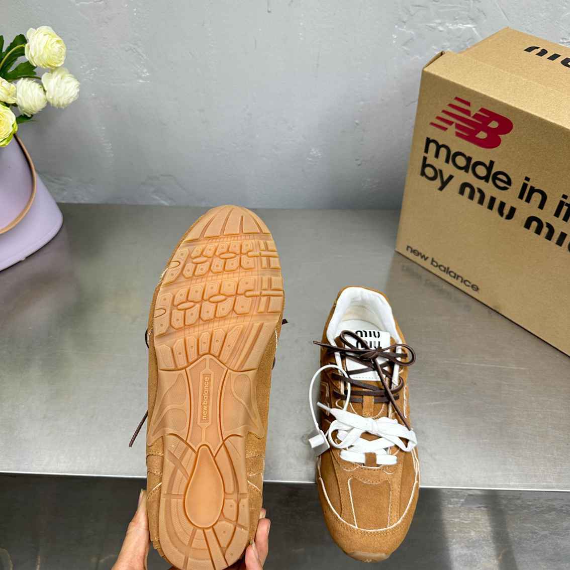 B8127270🔥情侣款👫MiuMiu缪缪 x New Balance NB530 休闲 运动鞋 35-45