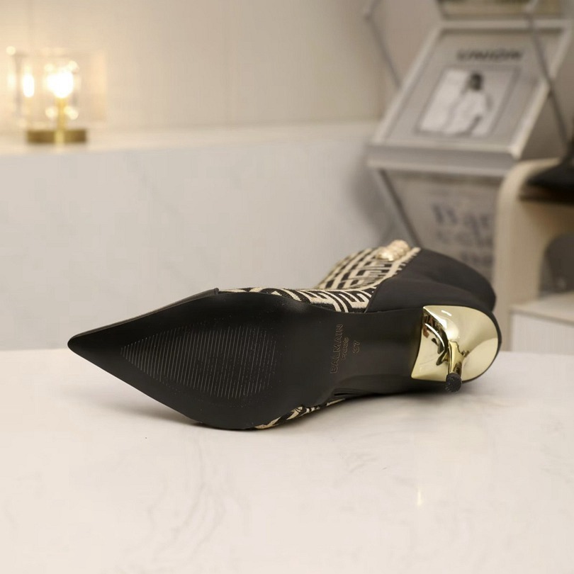 Av5710310 35-42码 巴尔曼时尚细高跟短靴