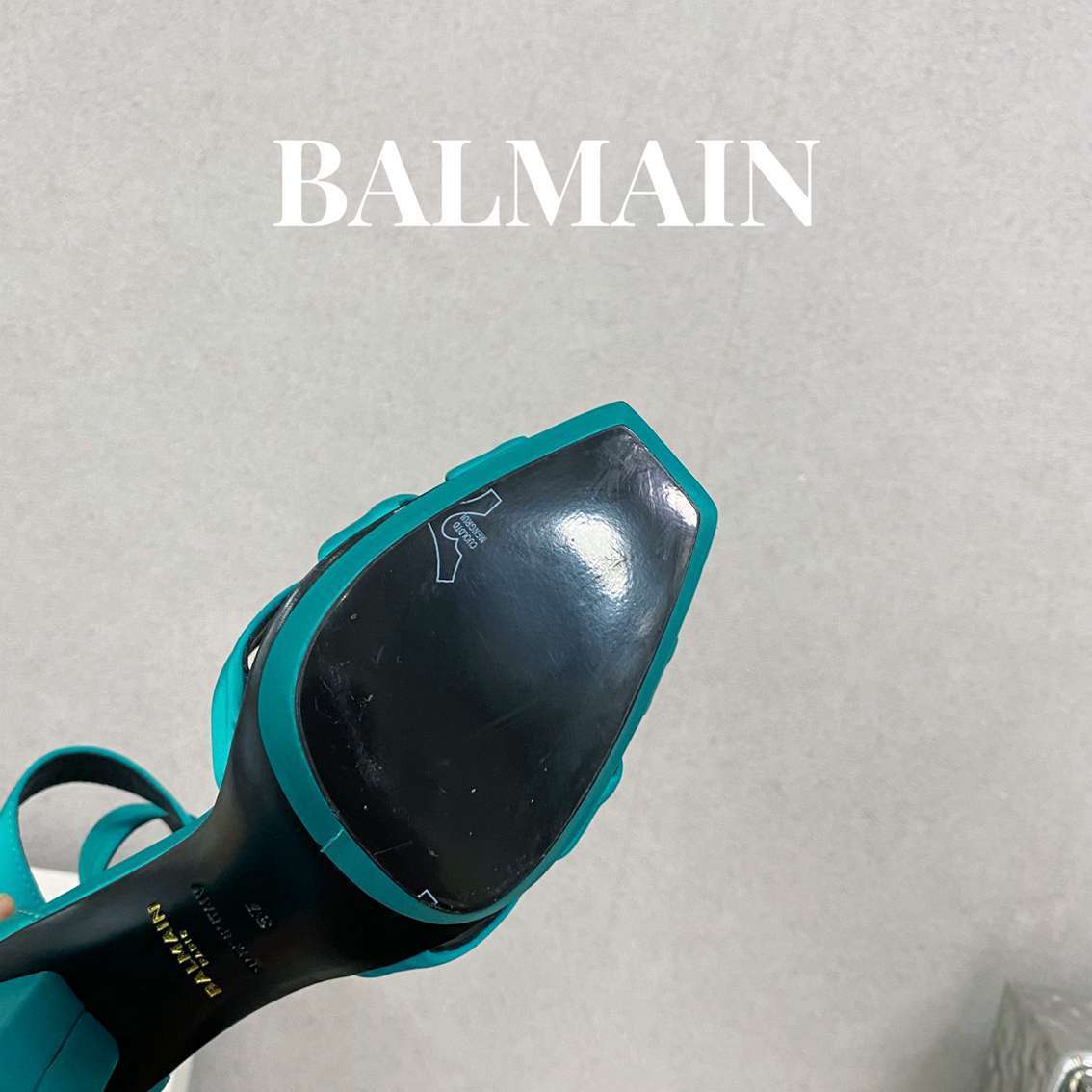 B8103400 Balmain巴尔曼Ava厚底凉鞋 35-39