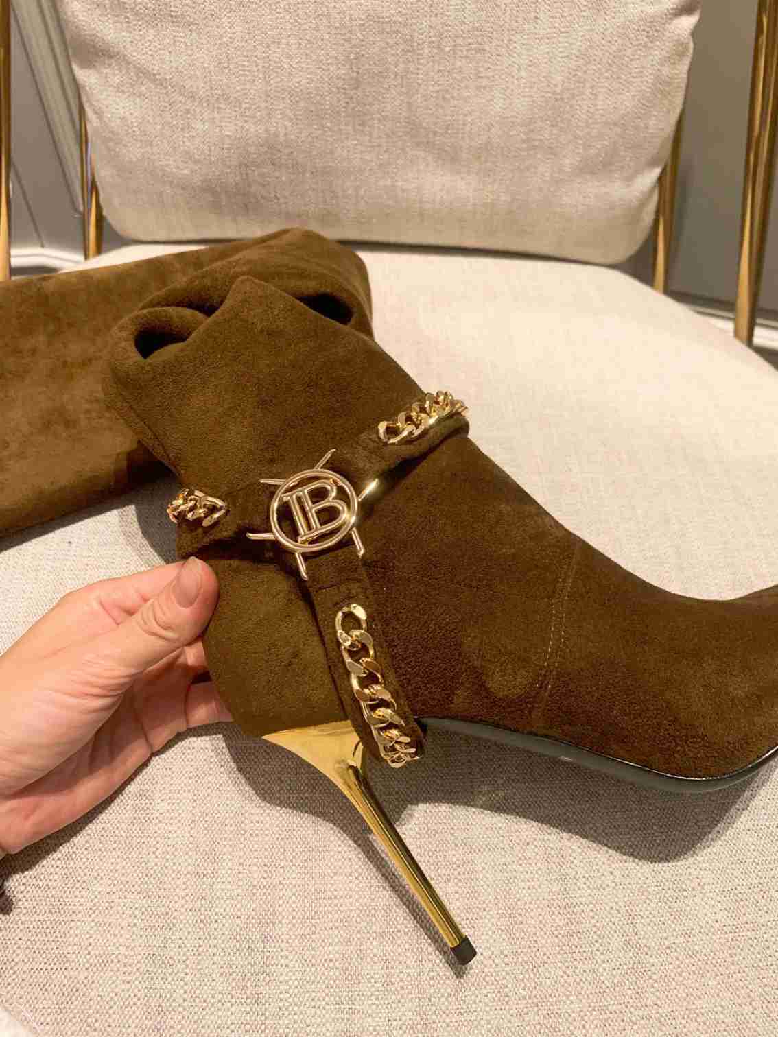 6550490 巴尔曼秋冬长靴 跟高：9.5cm 35－41(40 41定做不退换）