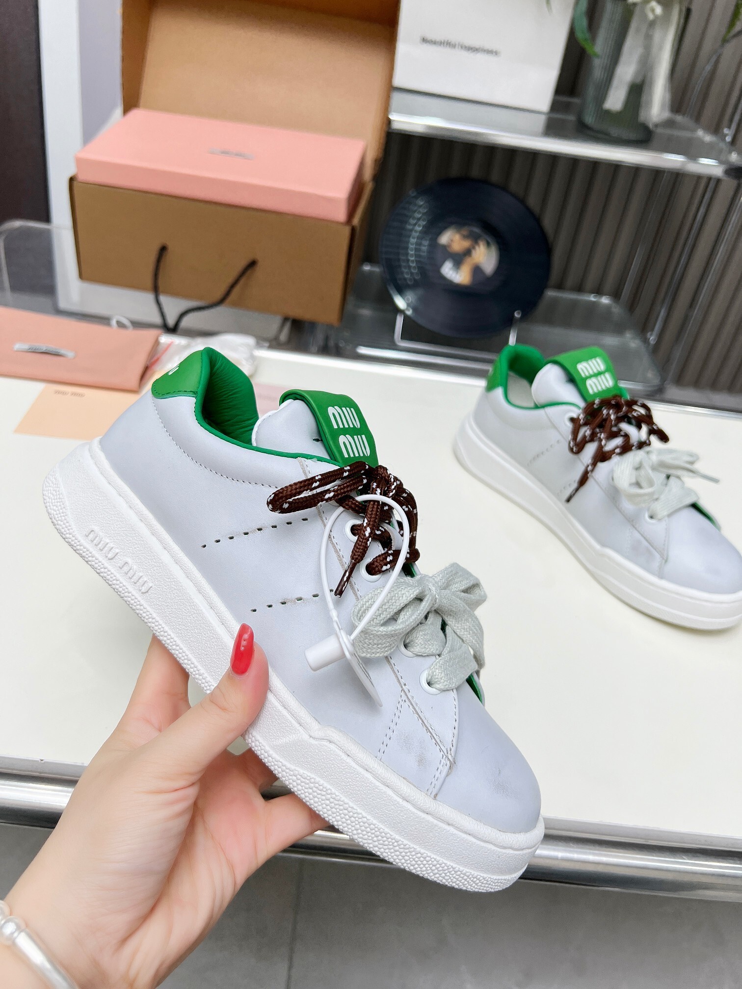 B8127280🔥🔥🔥🔥顶级版本MiuMiu 缪缪秋冬季 休闲鞋 35-40