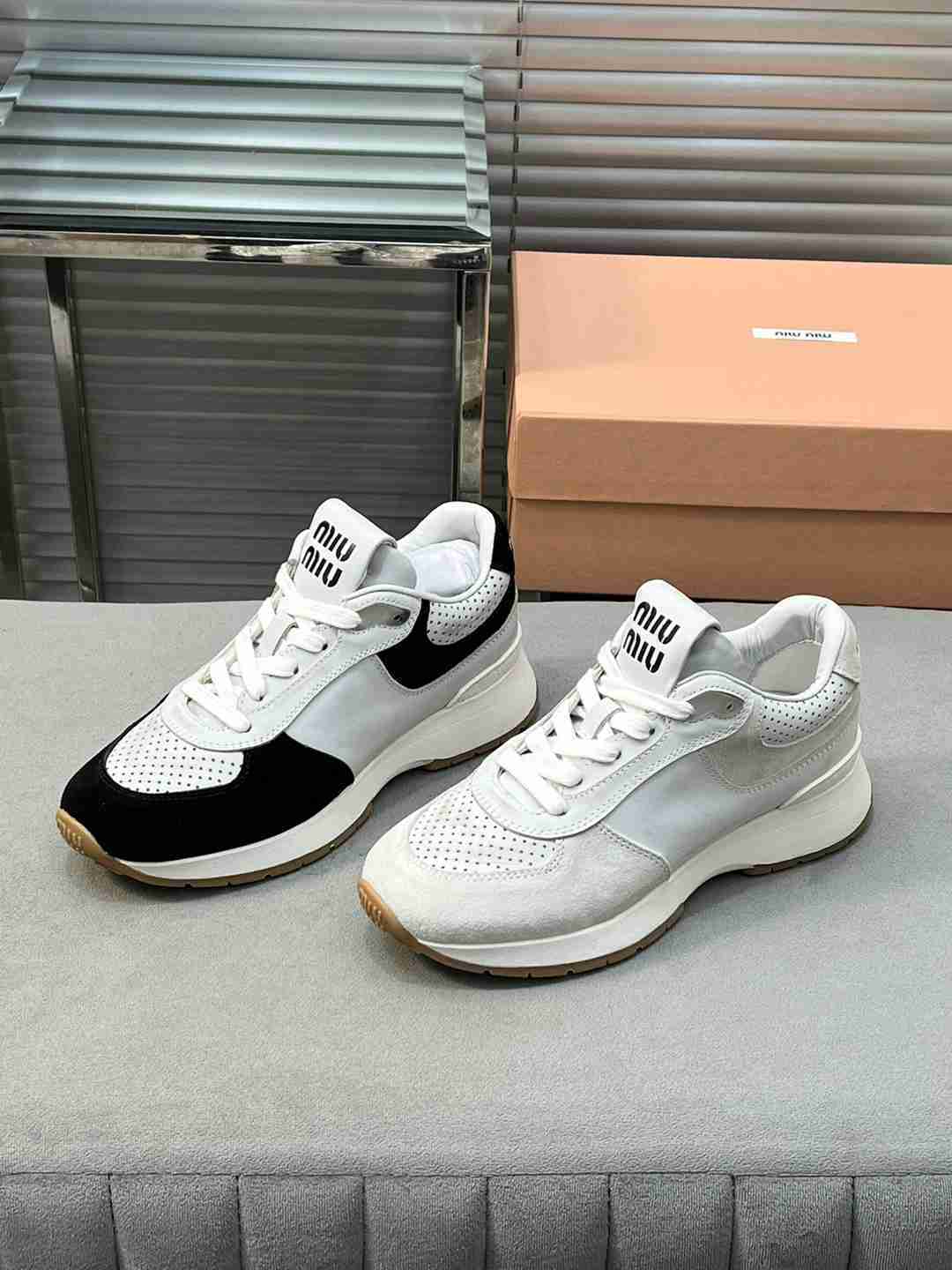 B8116280 MiuMiu 缪缪 早春新品轻便球鞋德训鞋 35-39