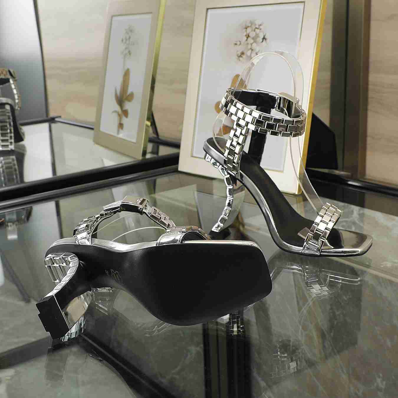 B6179350真皮底(橡胶底709310) B&&ma*in巴尔曼【手表链凉鞋】