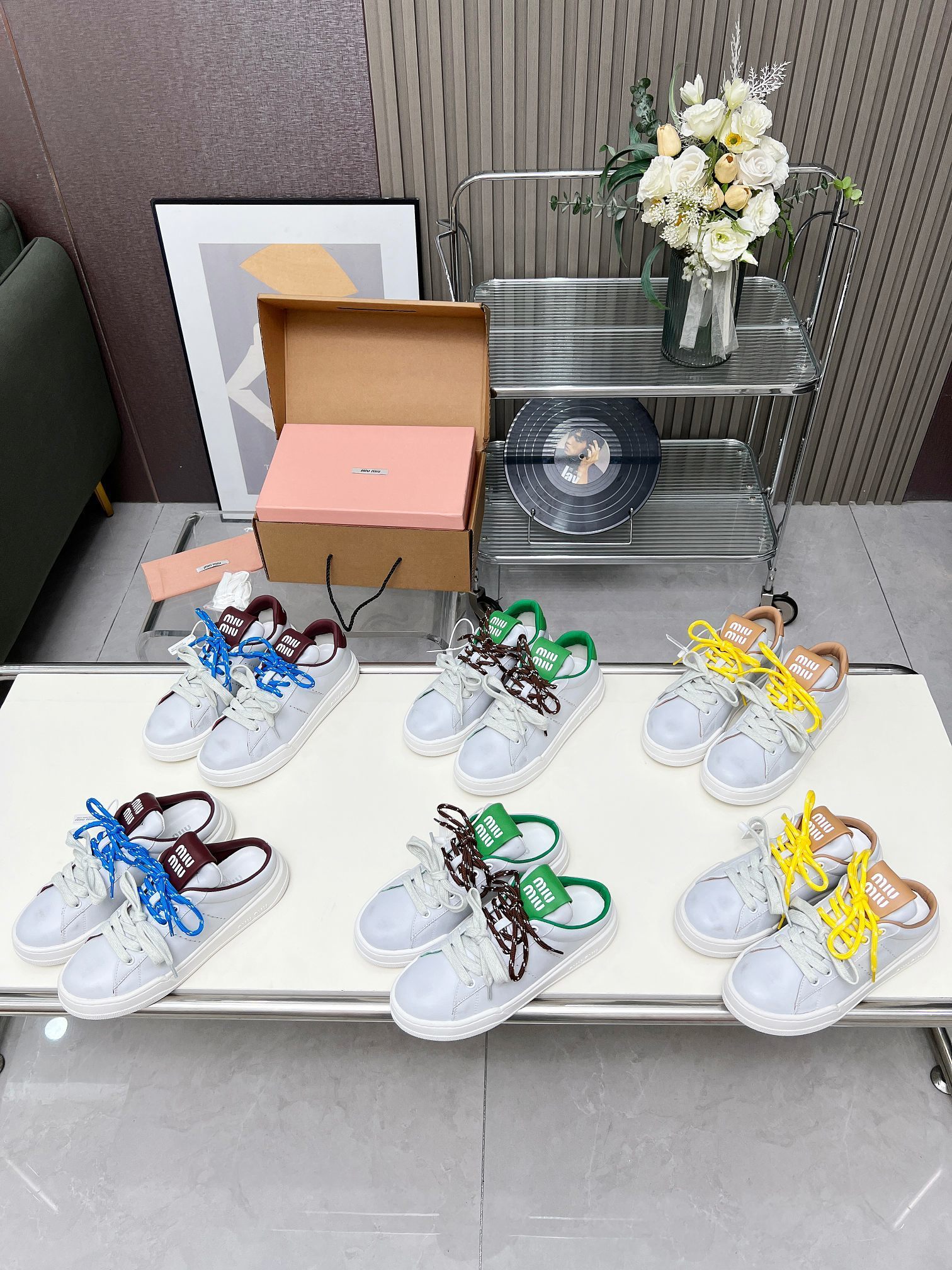 B8127280🔥🔥🔥🔥顶级版本MiuMiu 缪缪秋冬季 休闲鞋 35-+40