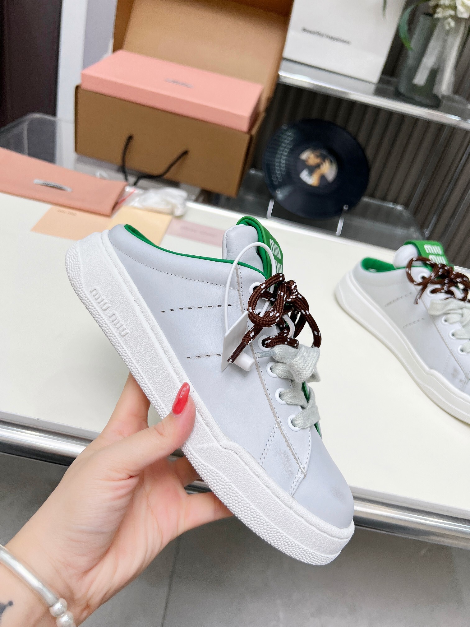 B8127280🔥🔥🔥🔥顶级版本MiuMiu 缪缪秋冬季 休闲鞋 35-40