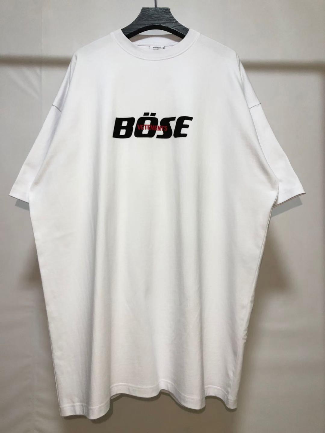 SOLD OUT VETEMENTS 2020 BÖSE OVERSIZE TEE