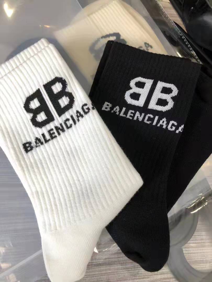 Balenciag Logo Socks