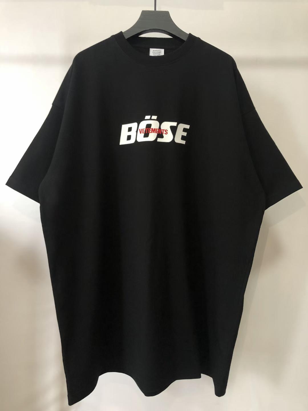 SOLD OUT VETEMENTS 2020 BÖSE OVERSIZE TEE