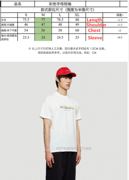 VETEMENTS THINK DIFFERENTLY